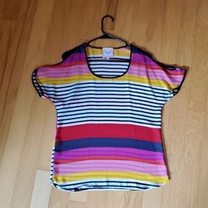 Romeo & Juliet Couture Small Cold Shoulder Top